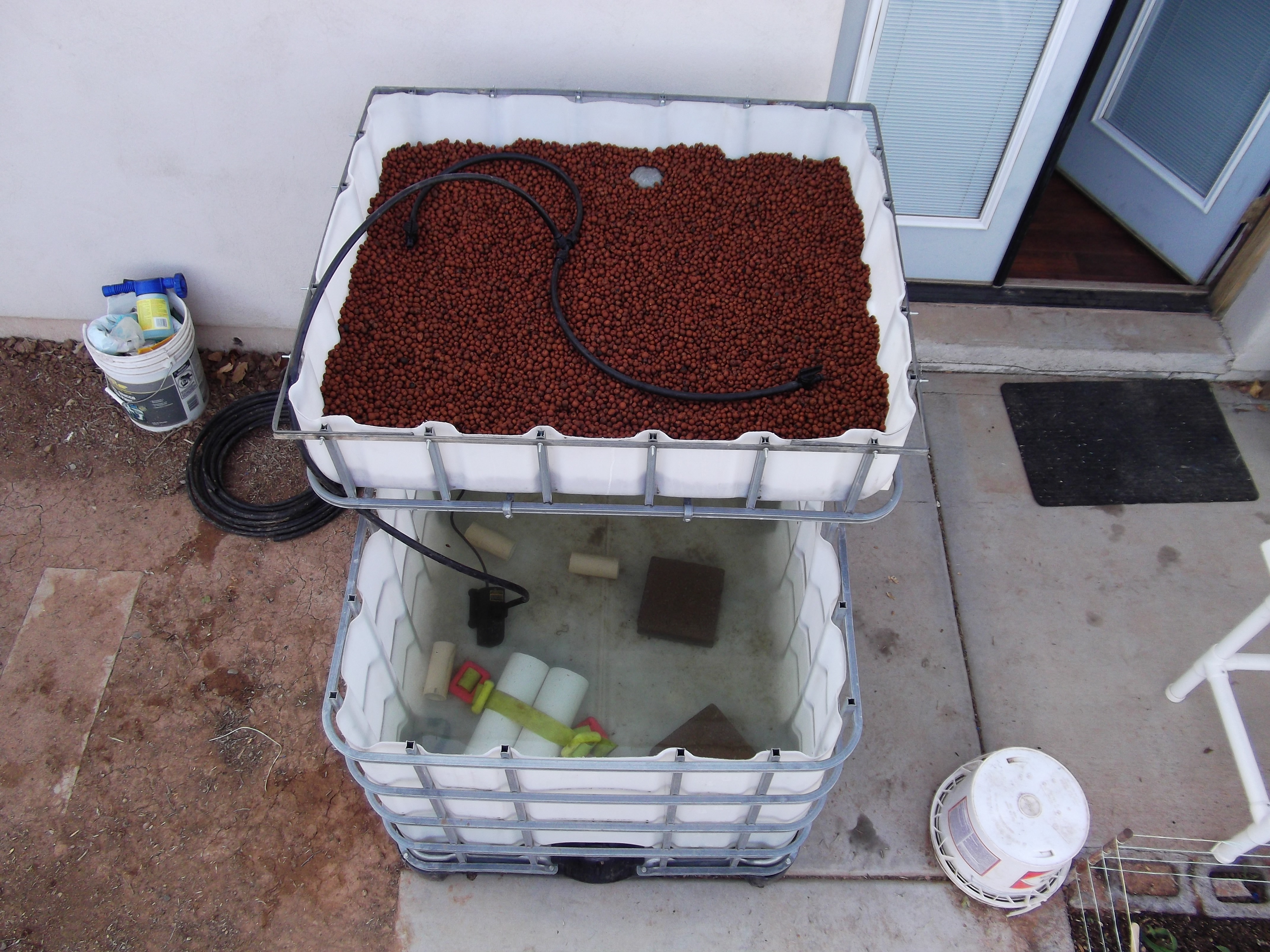 Images of our Aquaponics System The SupUrban Farm &amp; Garden